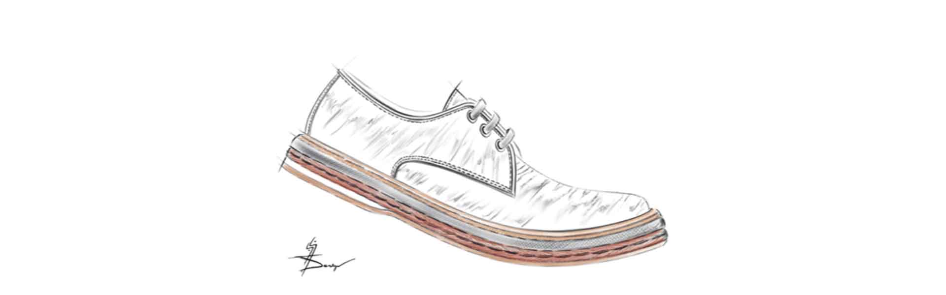 Footwear Trend SS21 Oxy Dye - Sketch